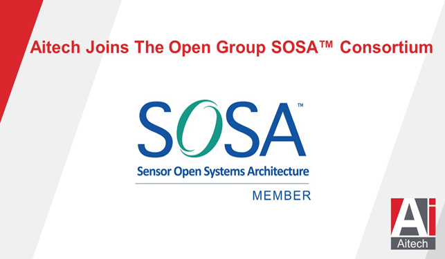 Aitech Joins The Open Group SOSA™ Consortium To Assist in Development of Interoperable Military Technologies