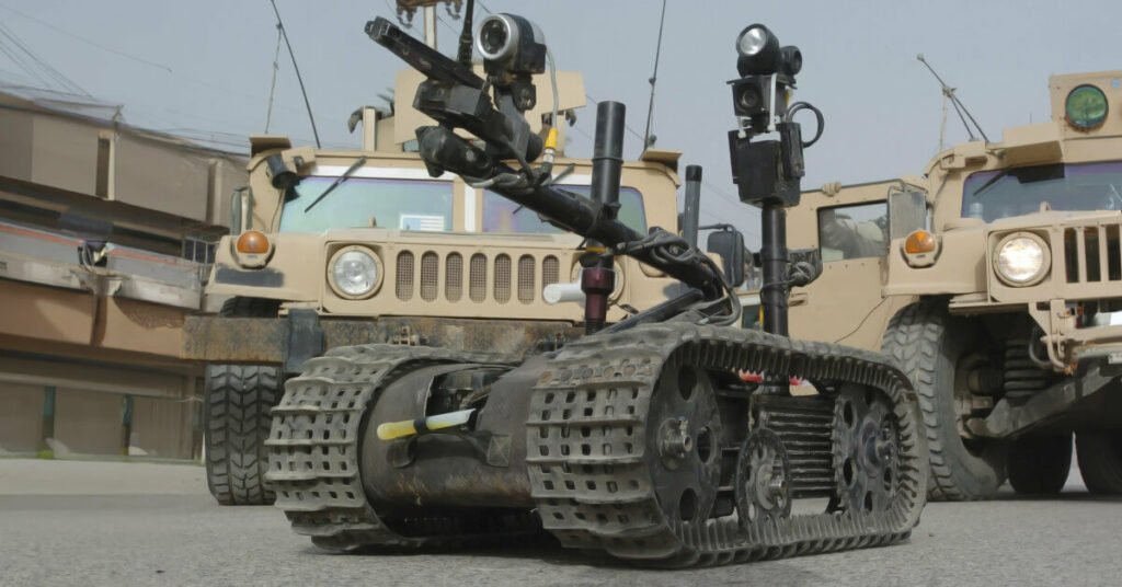Military unmanned ground vehicle